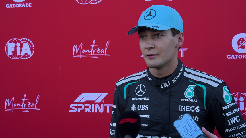 ‘Good to tick the box today’ – Russell reacts calmly to claiming Sprint pole in Montreal