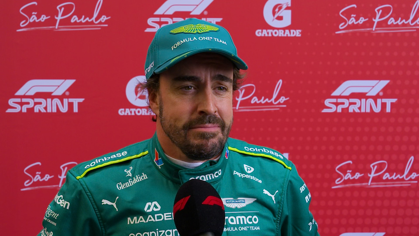 ‘Today is a good boost for everyone’ – Alonso on his P5 in Sprint Qualifying