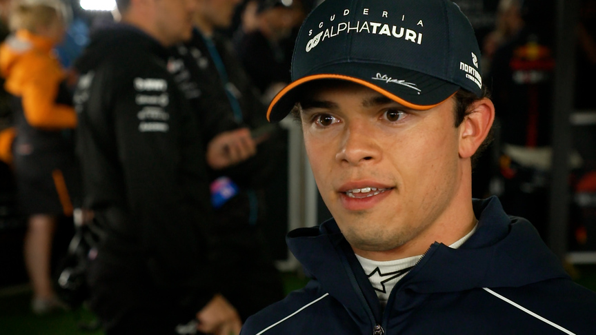 Nyck de Vries says AlphaTauri updates gave them ‘that little extra push’ crucial to both cars making Q2 in Melbourne
