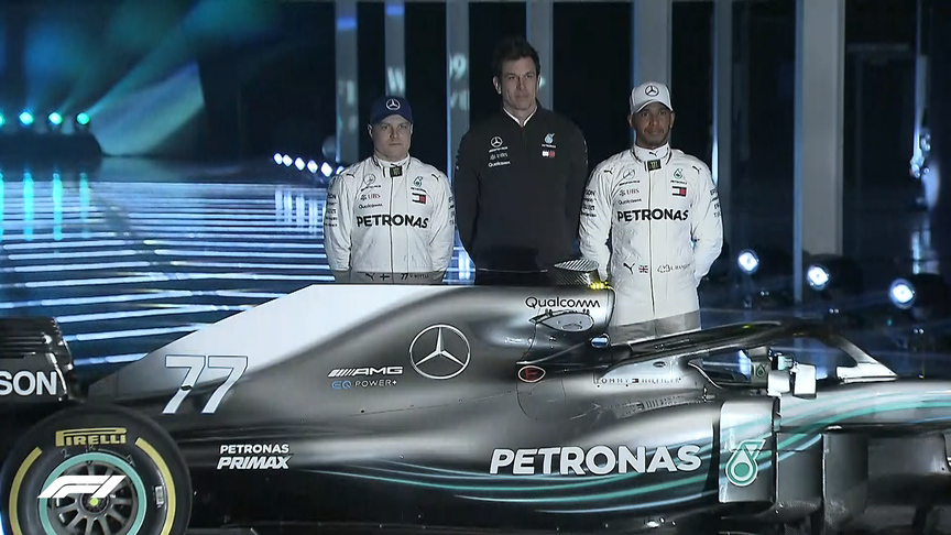 Mercedes unveil 2018 F1 car at Silverstone