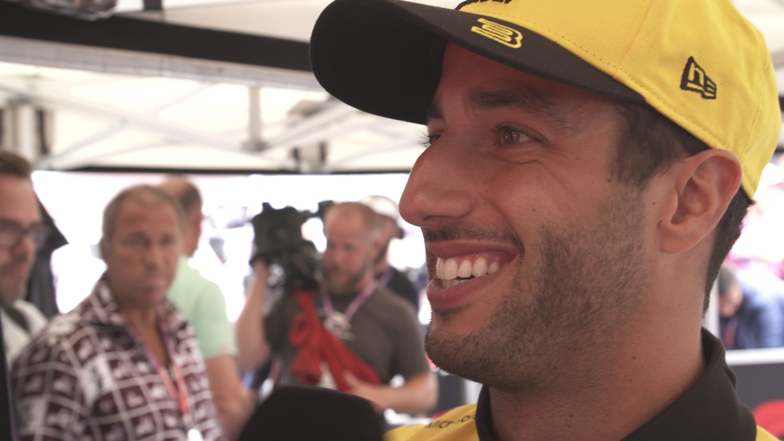 Daniel Ricciardo: An exciting race but a missed opportunity for us