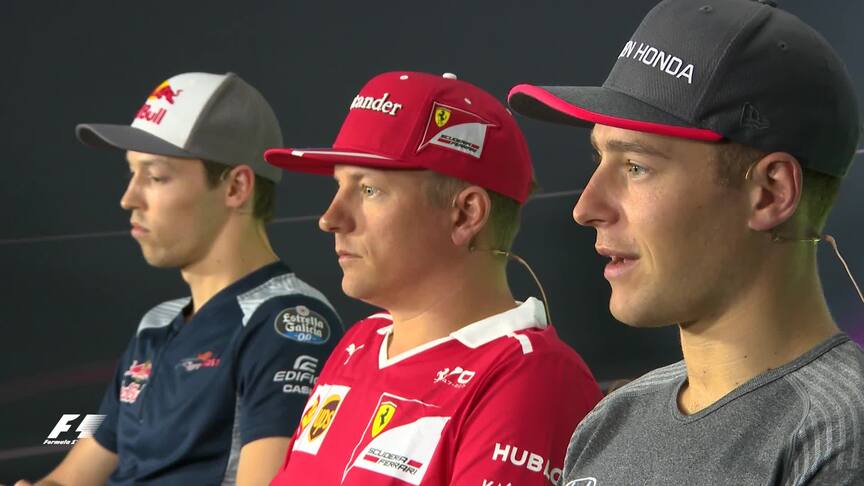 Drivers face the press in Azerbaijan