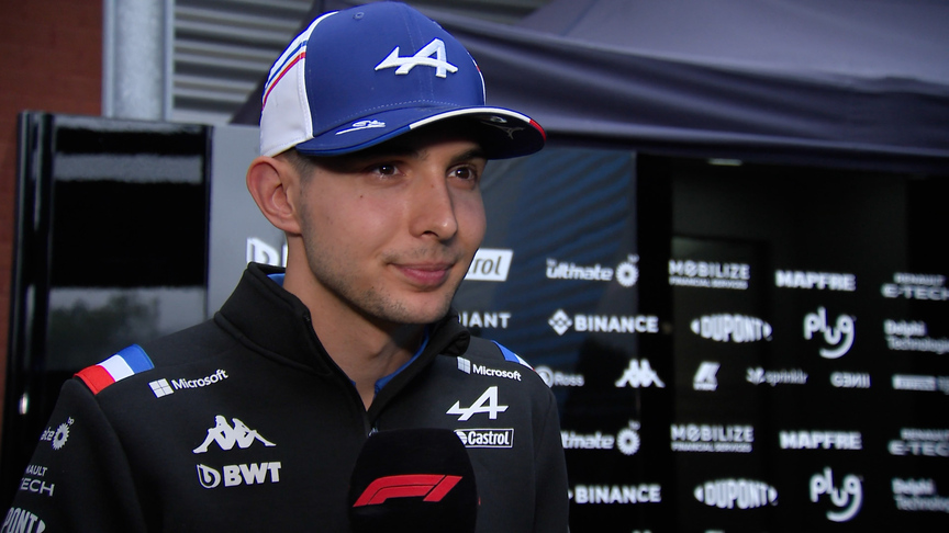 Esteban Ocon: Drive shaft issue meant it was 'not the best day for us' at Spa practice