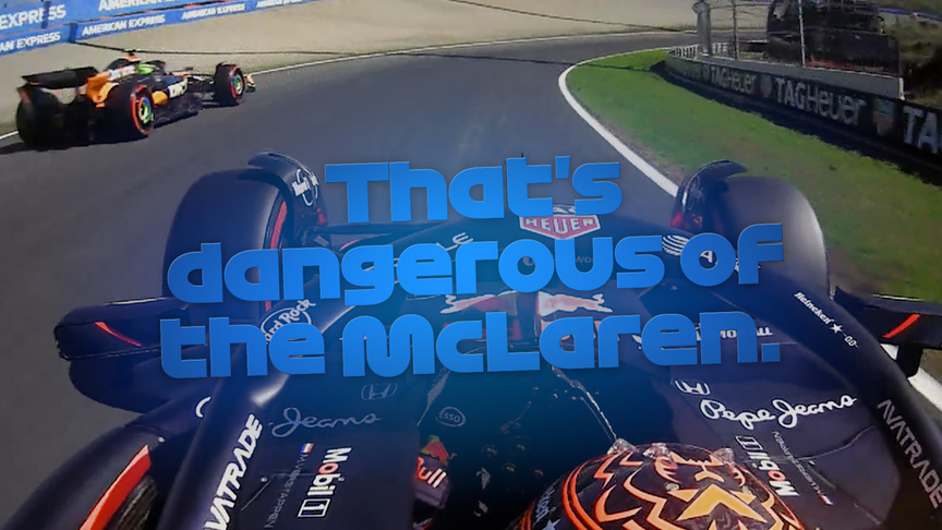 2025 Dutch GP Qualifying: Verstappen frustrated with Norris in Q2