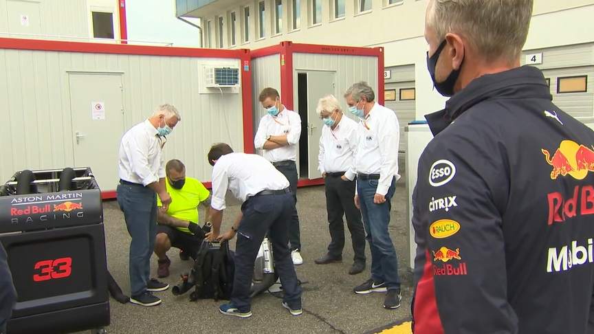 Stewards take a look at Red Bull's blowers amid grid-drying investigation
