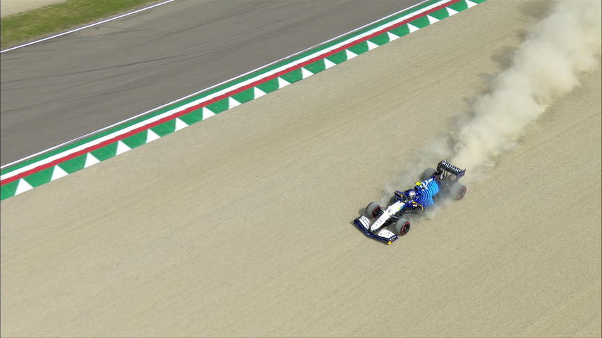 2021 Emilia Romagna GP FP3: Latifi crashes at Villeneuve