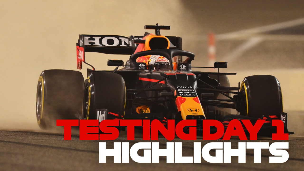 2021 Pre Season Testing Day 1 Highlights
