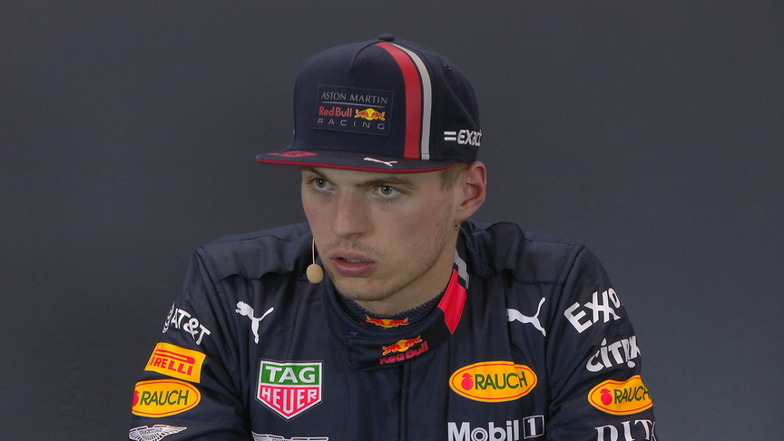 Verstappen reflects on his qualifying 'close call' with Hamilton in Austin