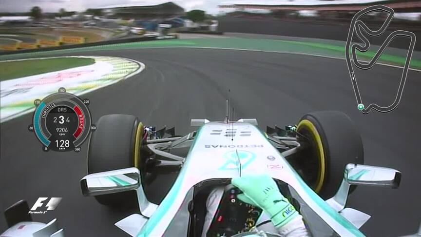 Brazil 2014 - Nico Rosberg onboard lap