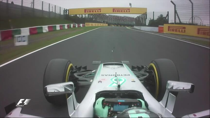 Onboard pole position lap - Nico Rosberg, Japan 2016
