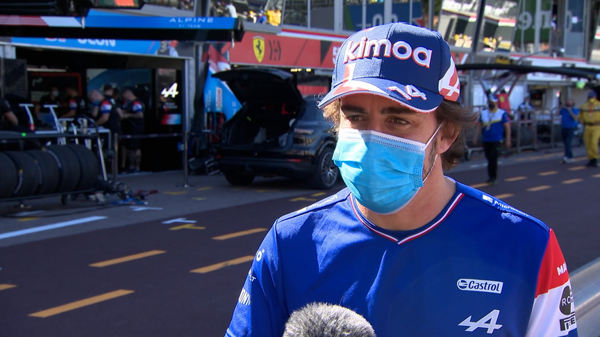 Fernando Alonso needs to find 'more pace' after an intense day in Monaco