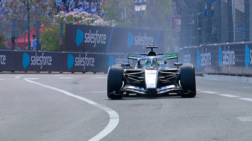 2026 Monaco GP FP2: Perez suffers a brake fire in second practice