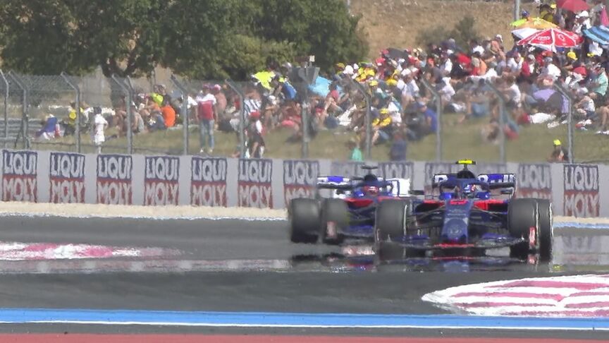 FRENCH GP: Kvyat pressures team mate Albon for P14