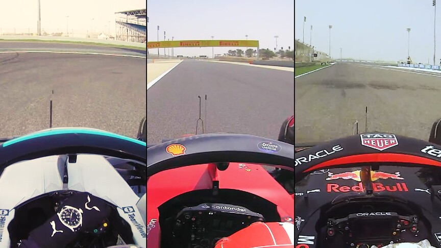 F1 pre-season testing 2022: Onboard for a testing lap in Bahrain