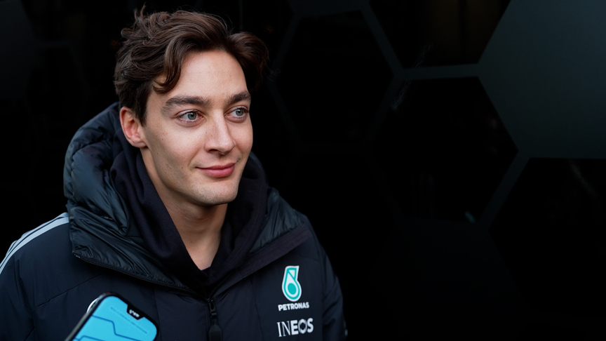 Russell praises Mercedes' mileage: 'We got a huge amount of laps in today'