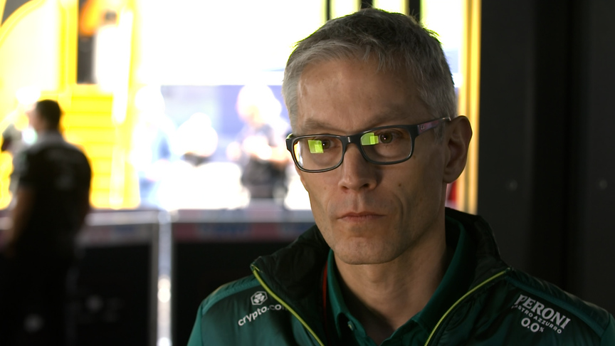 Mike Krack says Aston Martin are 'in talks' with Sebastian Vettel about extending his stay with the team