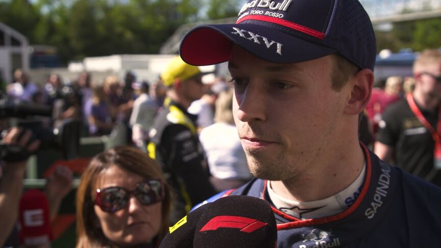 Daniil Kvyat: 'P7 was on the table for us today'