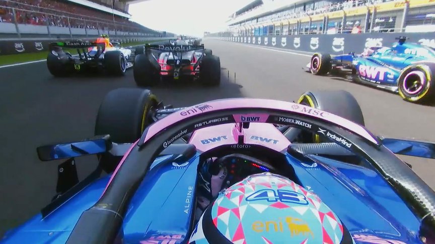  2026 Hungarian Grand Prix: Best race start onboards