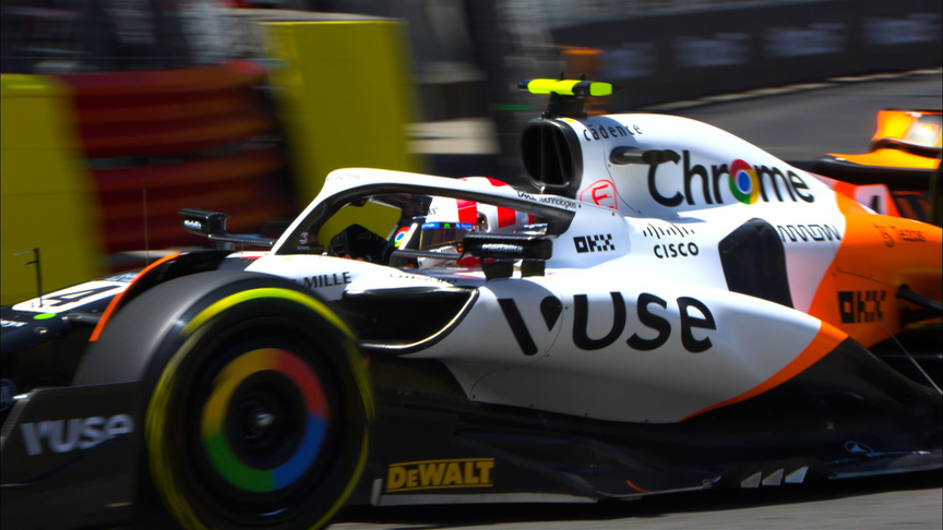 2023 Monaco GP FP1: First look at McLaren’s special 'Triple Crown' livery on track