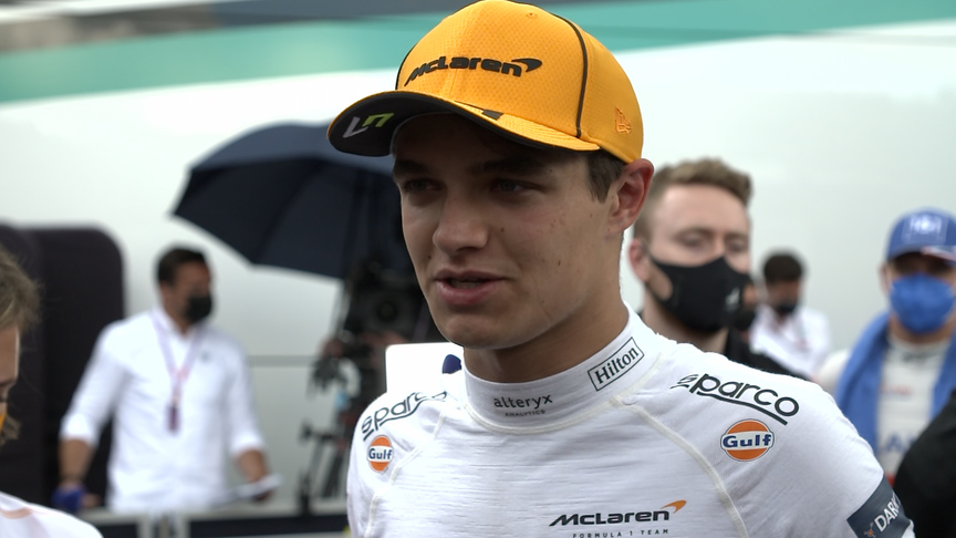 P5 Norris worried Ferrari will be 'much more of a threat' next week