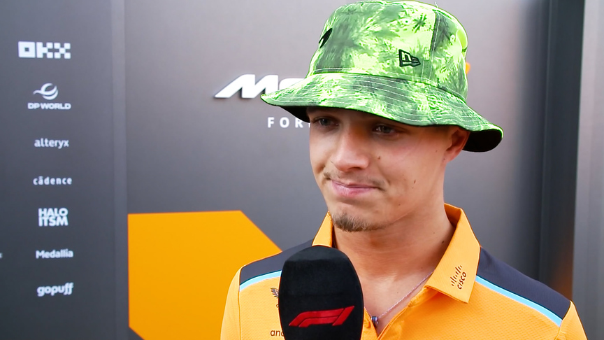 Lando Norris: ‘Difficult day – we’re a little bit off the pace’