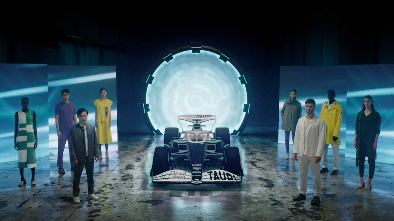 AlphaTauri reveal their 2022 F1 car, the AT03 | Formula 1® AlphaTauri reveal their 2022 F1 car, the AT03 | Formula 1®