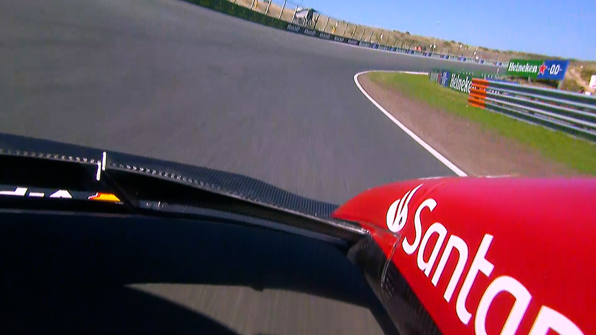 MUST-SEE: Check out the nose cam with Carlos Sainz at Zandvoort