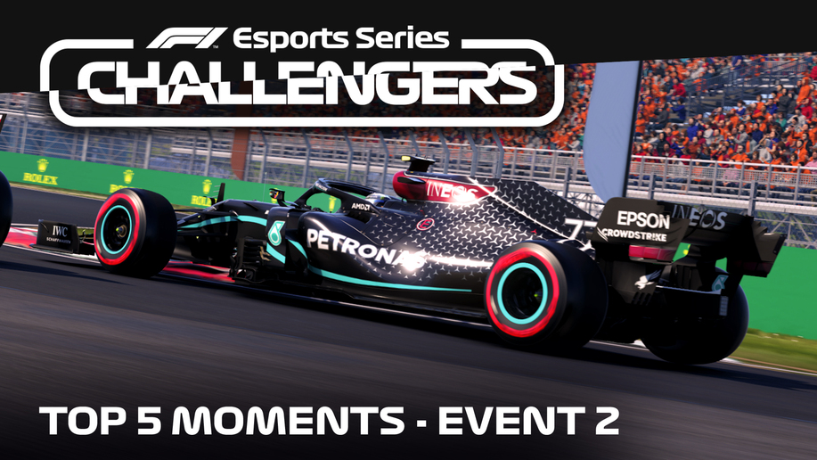 F1 Esports Challengers: Top 5 Moments PC, Event 2