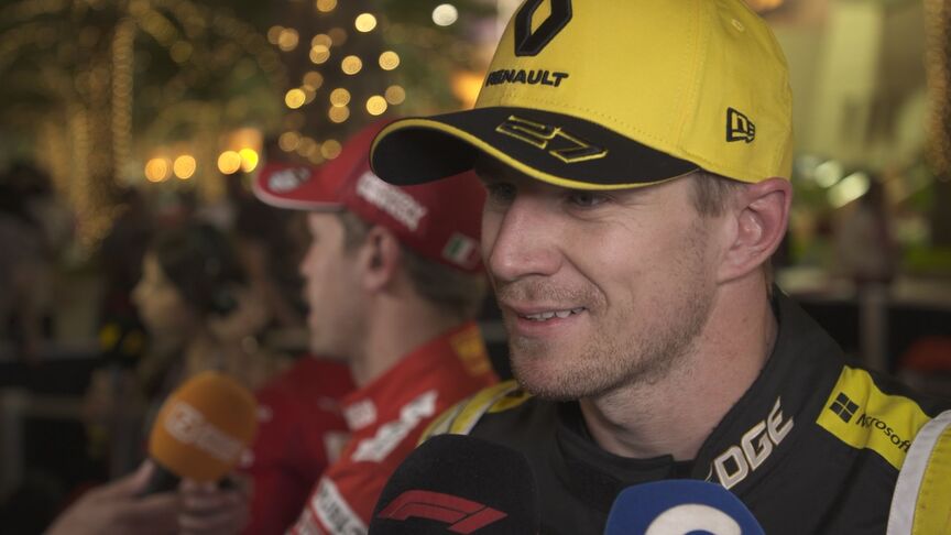 Nico Hulkenberg: Retirement aside, 'we were competitive'.