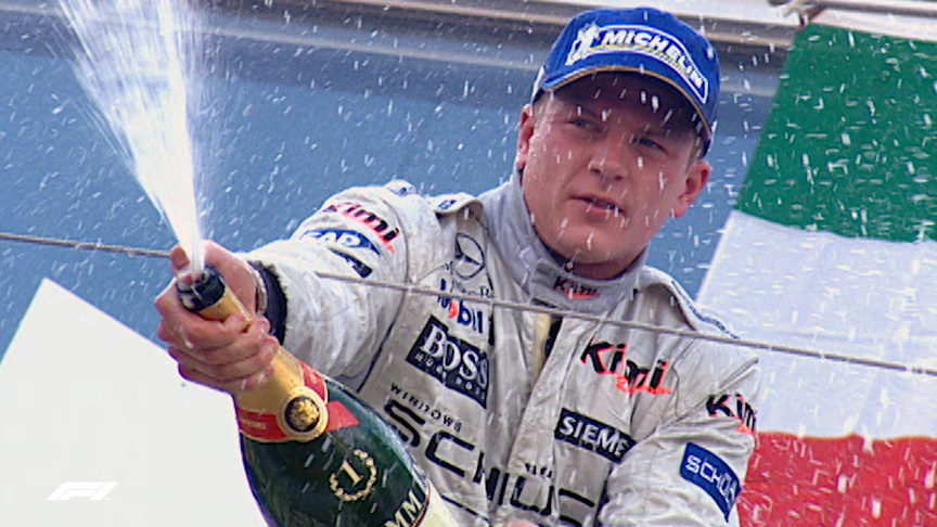 CENTURION: Kimi Raikkonen's 100 F1 podiums