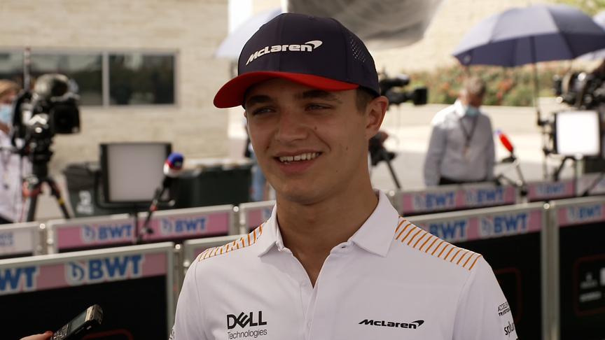 Lando Norris: 'Nice to know I have a lot of people supporting me' after global fan survey