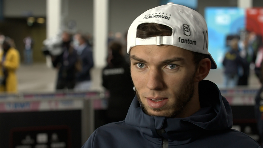 Pierre Gasly 'really pleased' to be 'in the mix' in Turkish GP