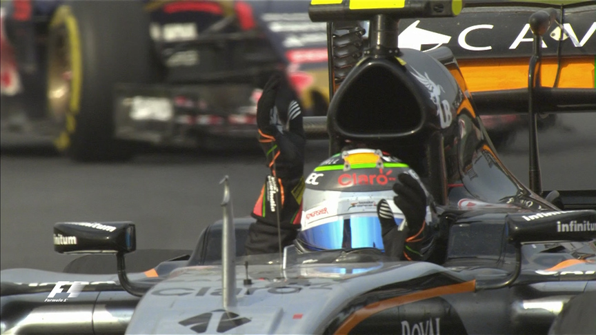 The chequered flag comes out in Mexico