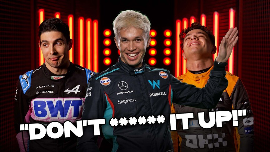 2023 Studio outtakes: Hilarious moments from the F1 drivers and team principals