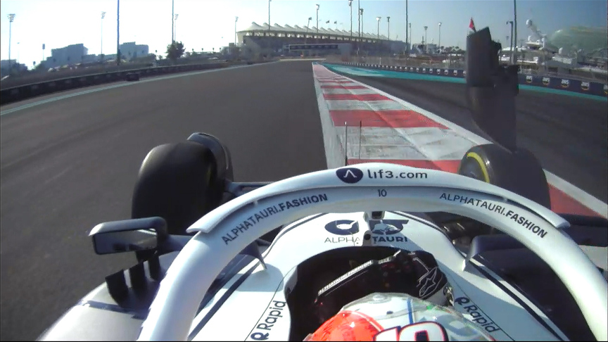 2022 Abu Dhabi GP FP3: Gasly loses wheel brow triggering red flag