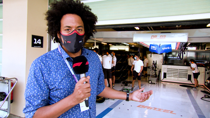 Post-Season Testing Day 2: Another Sam Collins pit lane walkabout