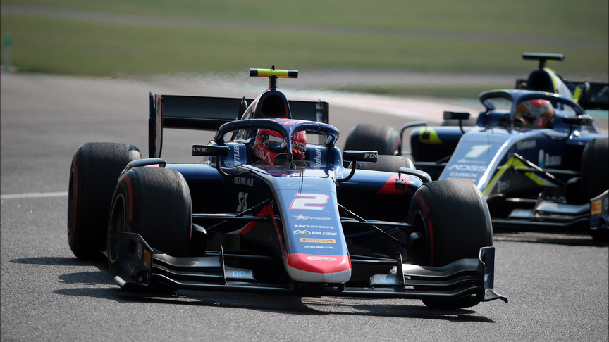 F2 2019 Round 12: Abu Dhabi sprint race highlights