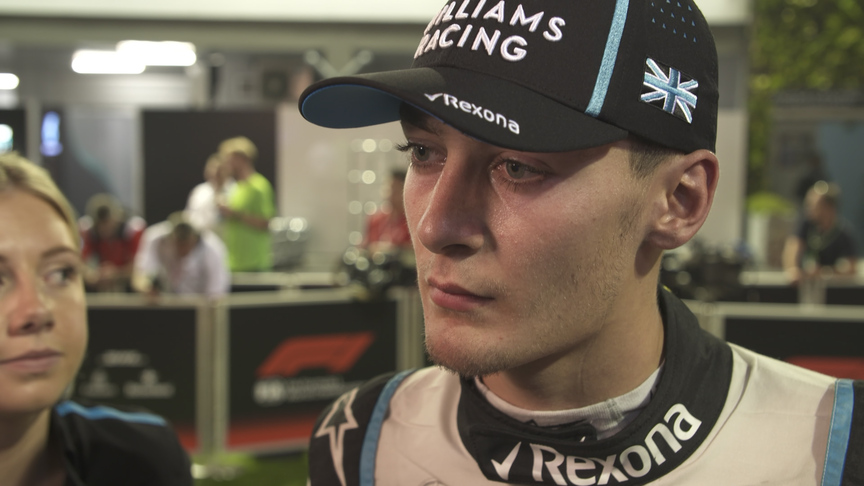 George Russell: Grosjean needed to concede corner