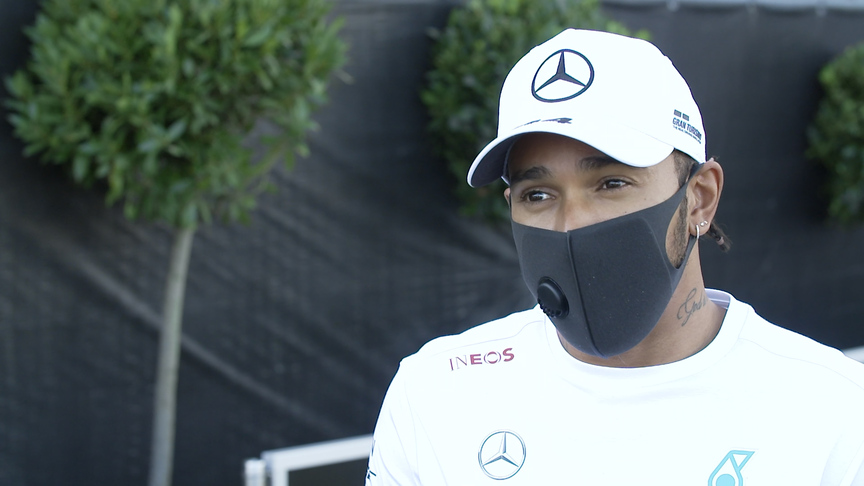 Lewis Hamilton: Fight for equality 'weighs heavy on my spirit'
