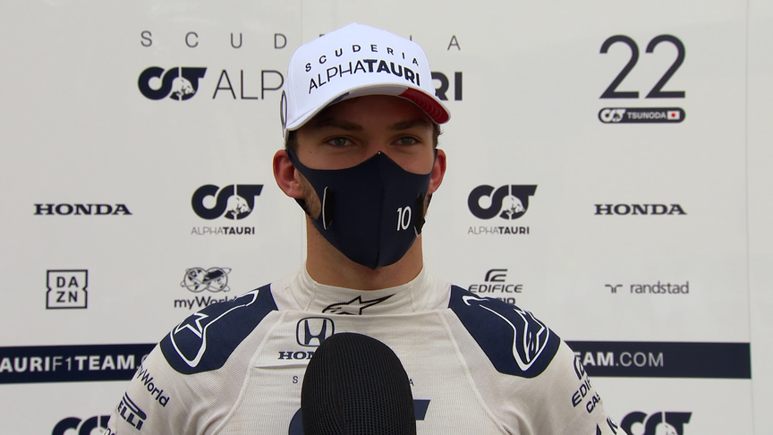 TESTING DAY 1: Pierre Gasly praises 'faultless morning'