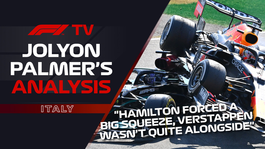 Racing incident? Jolyon Palmer analyses Hamilton and Verstappen's Monza clash 