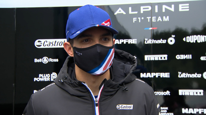Esteban Ocon: Alpine 'look competitive' despite FP2 spin