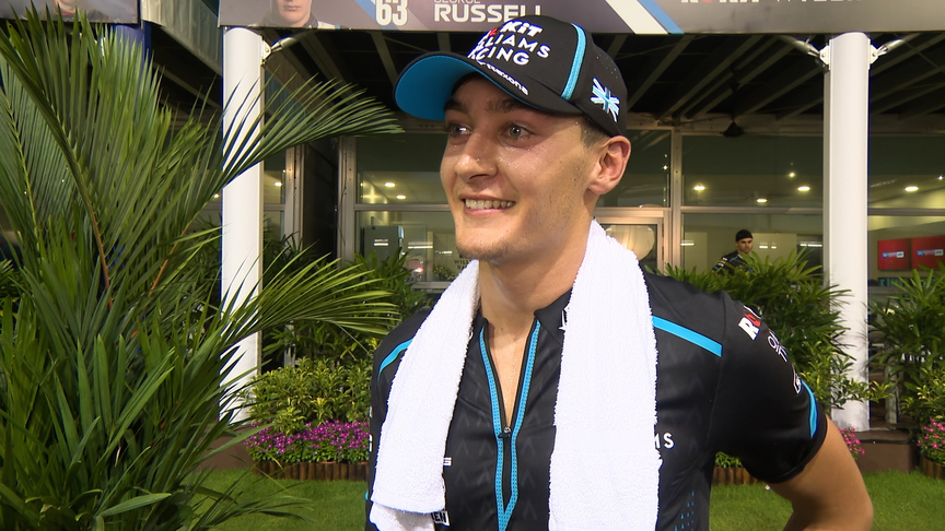 George Russell: 'I want to enjoy the challenge'