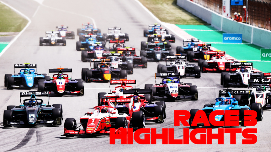 Formula 3 Highlights: 2021 Spanish GP Race 3