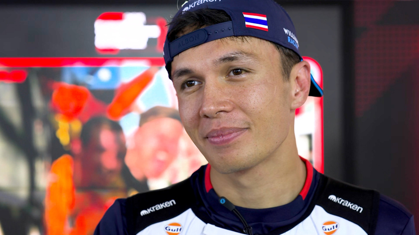 Albon explains how Williams pace put him in an ‘awkward position’ in Baku