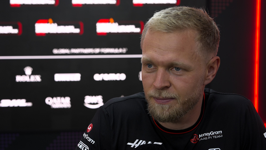 Magnussen encouraged by improvement between Friday sessions