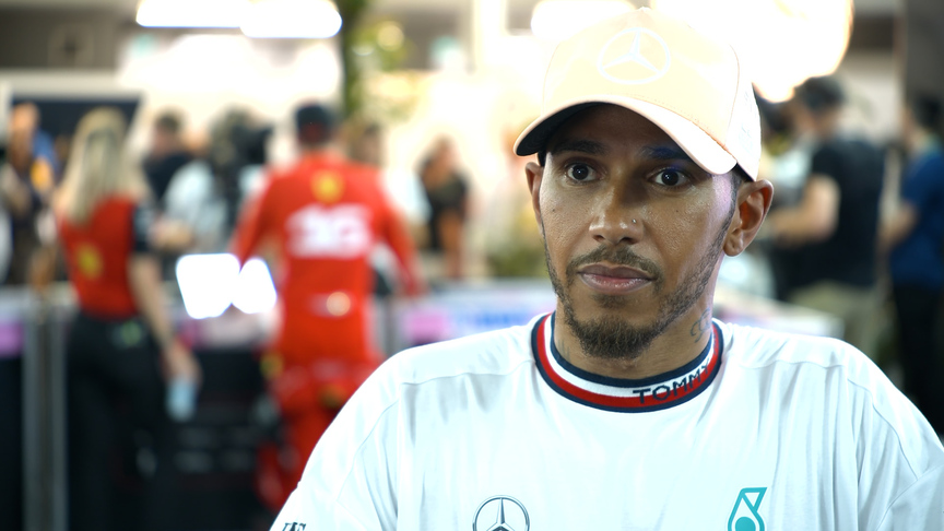 Lewis Hamilton 'wasn't expecting to be fighting for front row' in Singapore GP qualifying