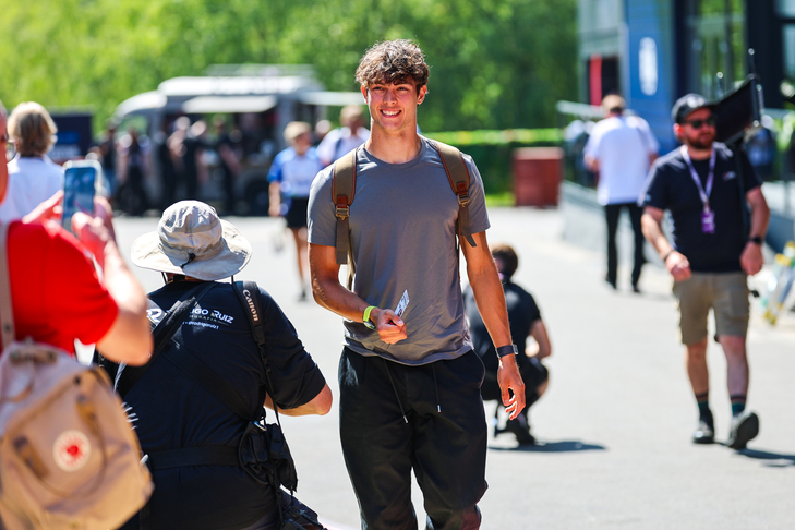 Driver Arrivals: Drivers arrive at Spa-Francorchamps