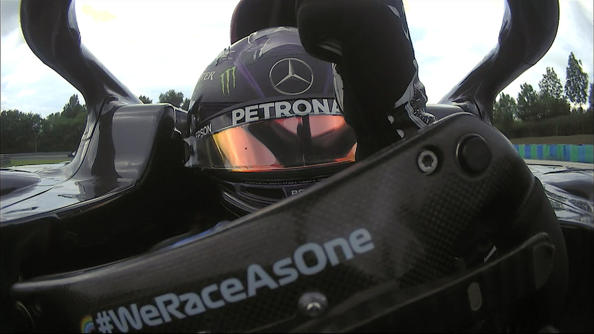 Hungarian GP: Hamilton crosses line to claim 8th Hungaroring victory
