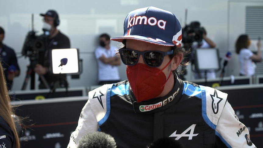 Fernando Alonso 'definitely confident' in Alpine car after qualifying P9